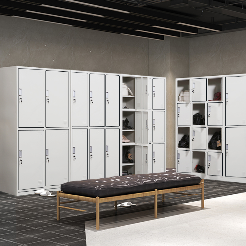 Dormitory More Wardrobe Staff Storage Shoes Cabinet Dorg Canteen Bowls Tray Cabinets With Lock Sheet Deposit staff to contain cabinet