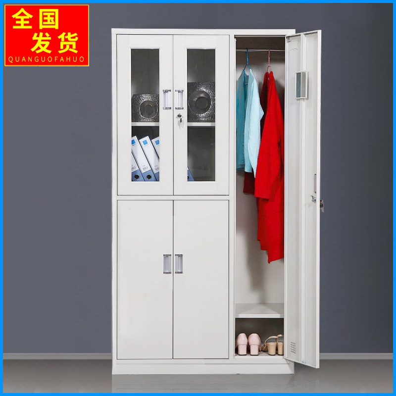 Thicken five-door iron locker staff dormitory changing closet storage locker cup cup cup cup cup bowl cabinet