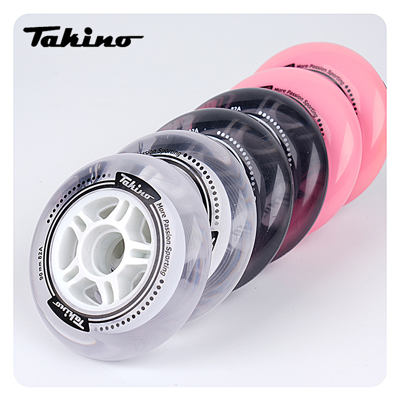 takino professional wheel slide shoe speed pile wheel litchi wheel wood floor speed skating competitive wheel adult child 90 100mm-Taobao