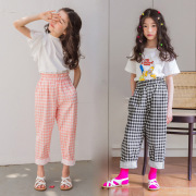 Girlpants mất mùa hè Hàn Quốc phiên bản của quần 2020 mới nước ngoài mang phong cách cô gái giản dị quần hoa thời trang chống muỗi quần.