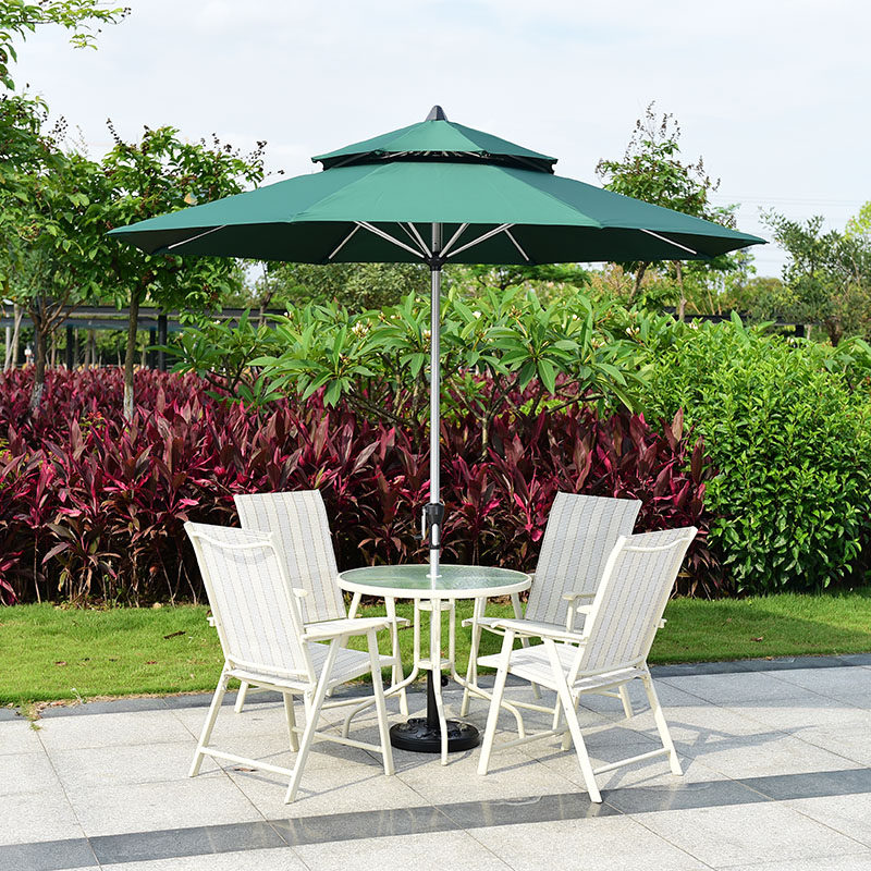 Outdoor beach umbrella Courtyard Umbrella Roman Umbrella 3 m Security Guard Booth Outdoor Garden Leisure Large Beach Umbrella