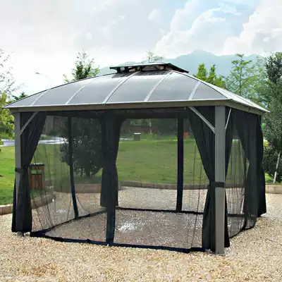 Outdoor awning Advertising tent Four-corner awning Event tent Courtyard gazebo exhibition and sales tent Catering tent