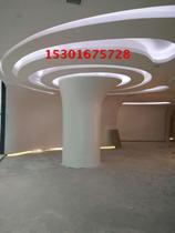 GRG mushroom column GRG speaker column GRG booth GRG wave wall GRG curtain wall GRG hollow GRG hollow shape