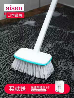 Japanese floor brush Bathroom powder room Bathtub Tile wall floor brush bristle-free cleaning with gap brush