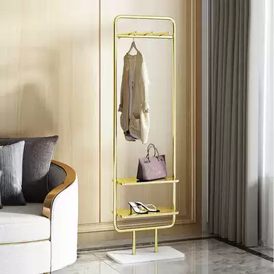 Nordic coat rack hangers floor bedroom home simple ins Hotel beauty shop net red storage layer rack hanger hanger