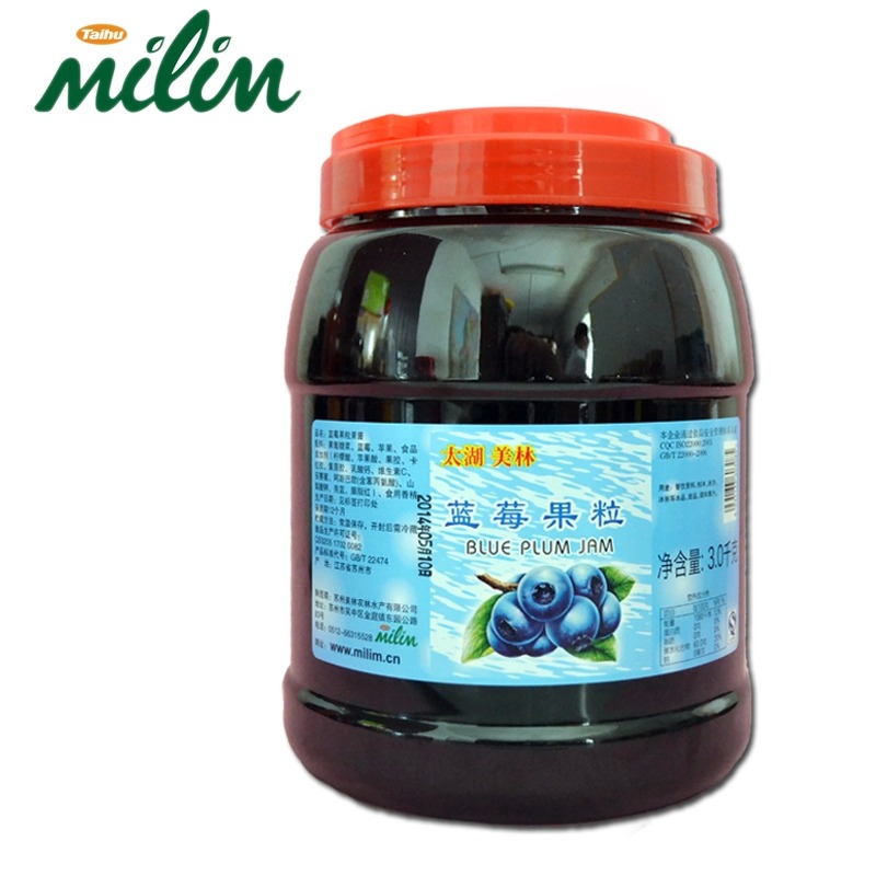 Taihu Merrill Blueberry Fruit Merrill Jam Jam Ice Porridge Shaved Ice Sundae Sauce Guarantee