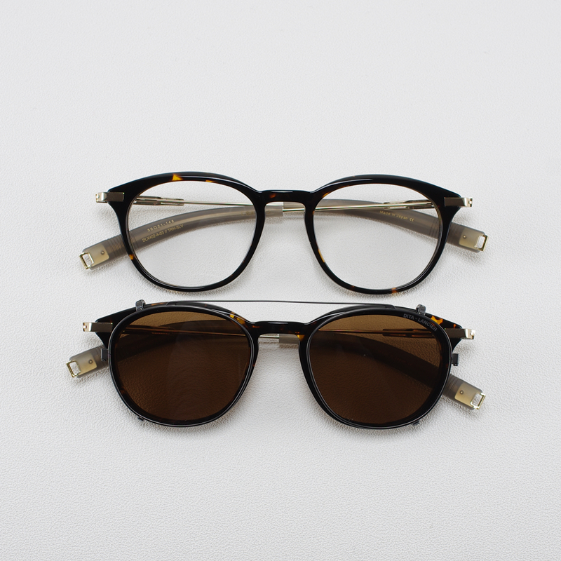 Japan's high - end mirror pure titanium elastic mirror design with myopia sunglasses high - quality plate male and female models