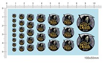 Model dedicated MG HG 1 100 144 Earth Federal Space Army Reaper LOGO LOGO water sticker