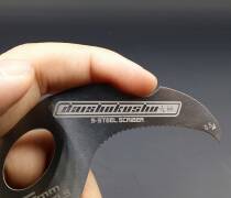 Ai Liechen AJ0028 fighter ship large touch concave engraving hand knife 0 5mm