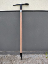 Outdoor donkey mountaineering pick Professional mountaineering stick Snow mountaineering pick Mountain division Ice pick Hiking mountain climbing adventure Self-defense