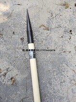 Hiking poles Hiking pickaxe Outdoor donkey friends adventure Mud snow pole head steel mountain climbing cross car self-defense