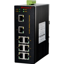 MIE-1008 card-rail 8-port 100M electrical non-network managed 8FE industrial Ethernet switch Mexon