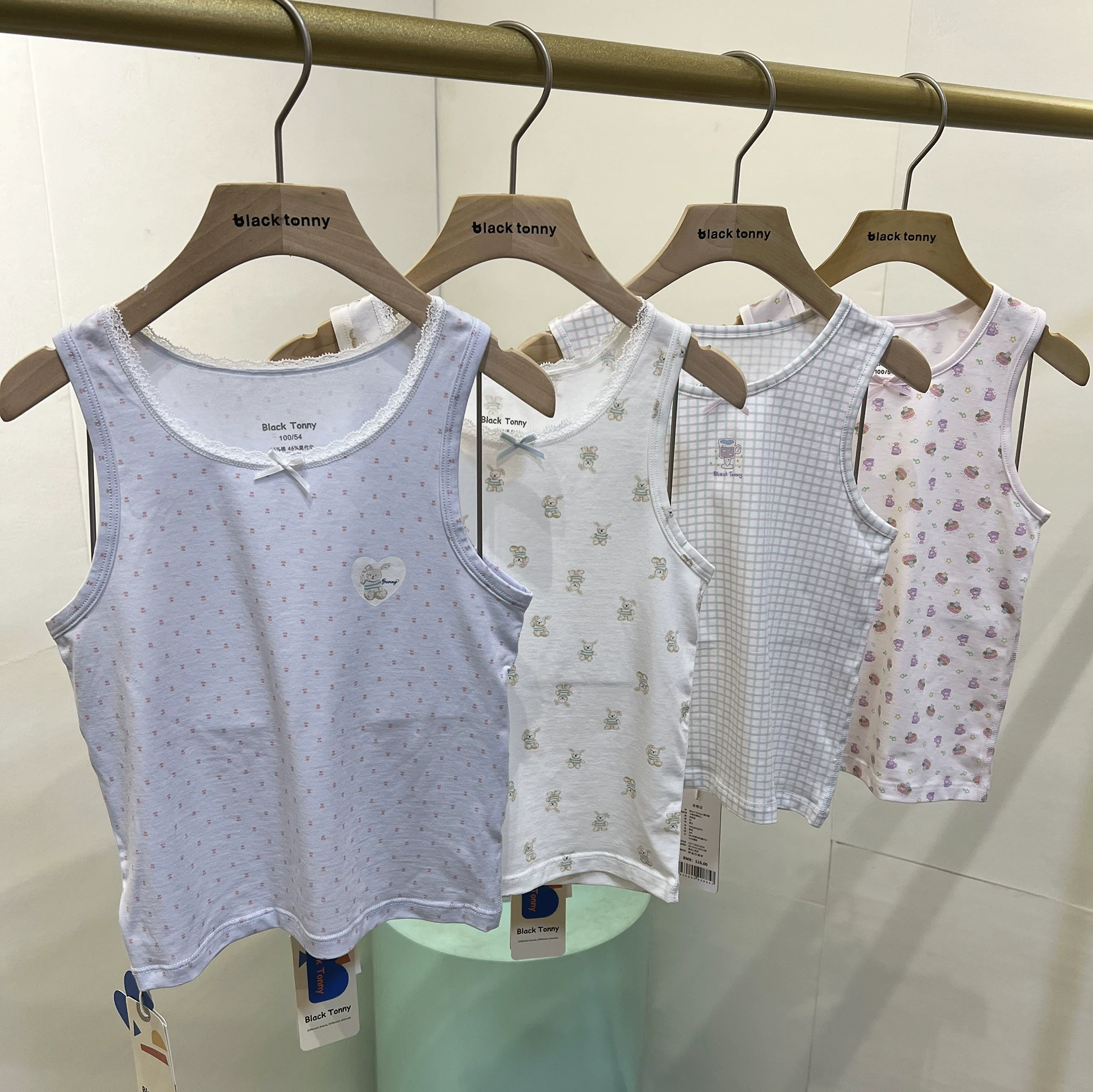 2025 Маленький Черный Тони Женский облегающий хлопковый модалви camisole безрукавка