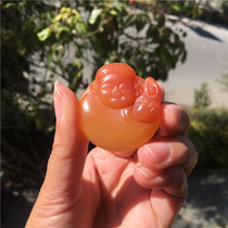 Natural Jade Yellow Dragon Jade A goods beautiful color lucky boy pendant fashion men and women birthday gift boutique pendant