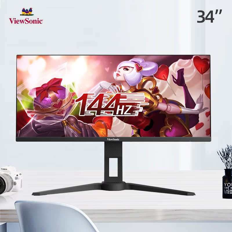 ViewSonic VX3418-2K-PRO New 34-inch quasi-4K fish screen 144Hz gaming 21:9 ultra-wide display