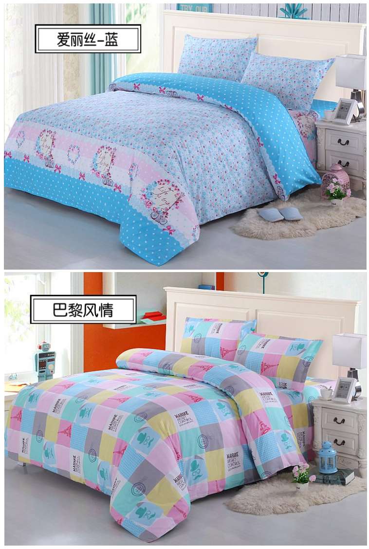 Chăn bông bao gồm chăn đơn 1,5 m 1,8m mùa thu và mùa đông chăn bông chăn bông đôi 200x230 vỏ chăn ga gối