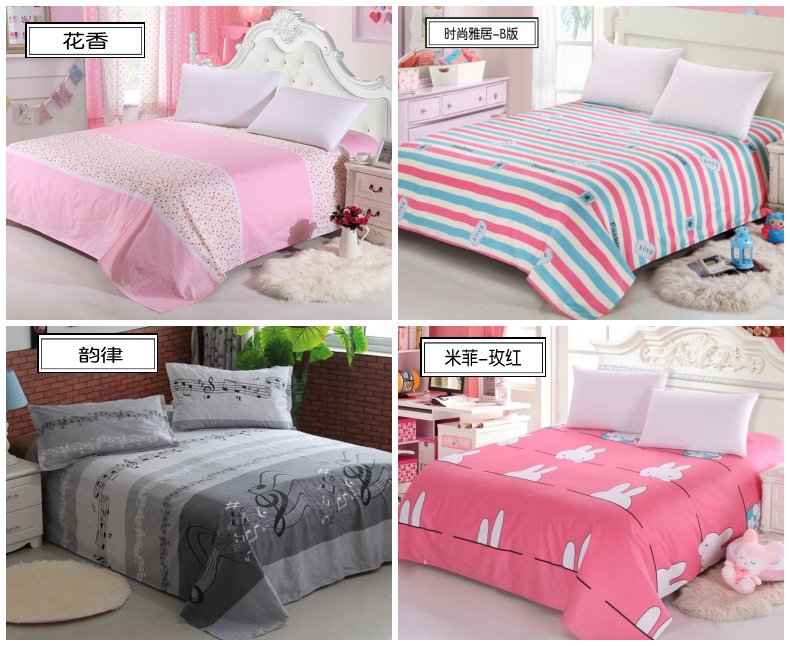 Khăn trải giường bằng vải bông đơn ga trải giường cotton