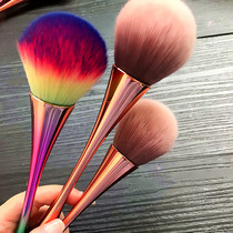 Joujou same net red medecine dust brush with small brute waist and beauty blush brush with versatile makeup brush nail soft brush