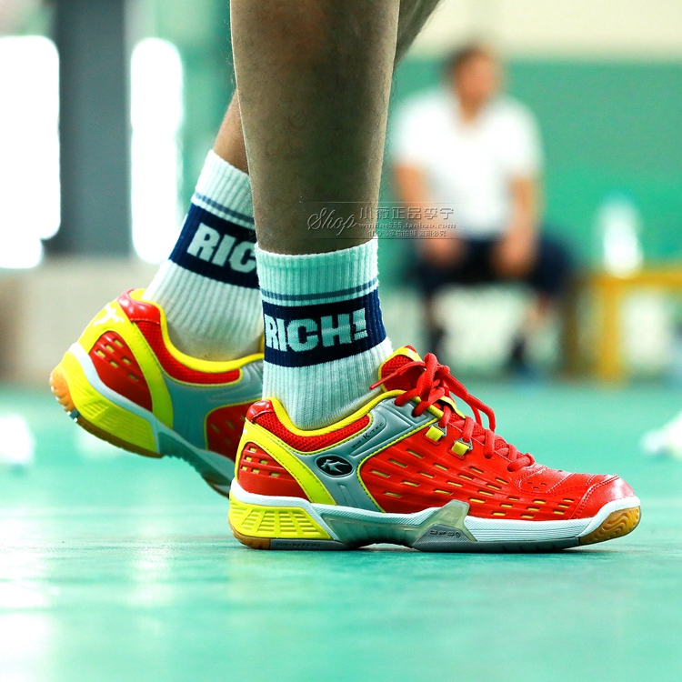 Sản phẩm trị liệu đặc biệt Giày cầu lông Li Ning Kaisheng Giày nam siêu nhẹ giày thể thao chống trượt chống trơn trượt FYZH009 - Giày cầu lông giầy cầu lông yonex