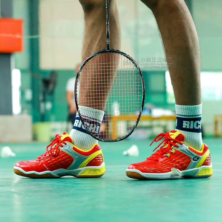 Sản phẩm trị liệu đặc biệt Giày cầu lông Li Ning Kaisheng Giày nam siêu nhẹ giày thể thao chống trượt chống trơn trượt FYZH009 - Giày cầu lông