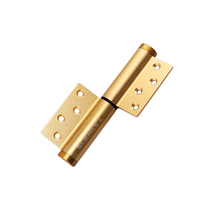 Invisible door hinges hydraulic buffer door closers off-axis rebound automatic closing positioning silent hidden door self-closing hinges