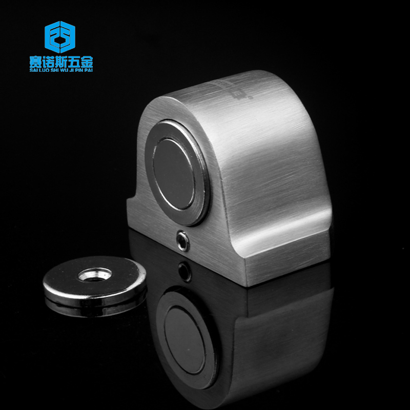 Stainless steel strong magnetic door suction door suction door blocking powerful windproof invisible door after door bumper door door rear suction door stopper-Taobao