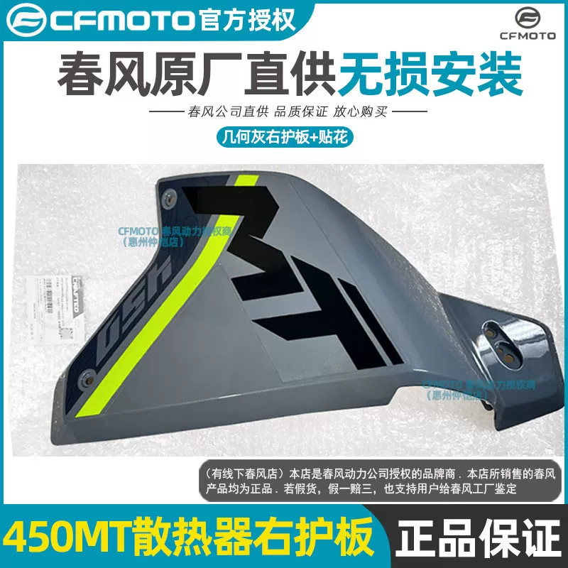 Оригинальные запчасти CFMOTO Chunfeng: боковая панель радиатора слева и справа, защита CF400-8-8A корпус/кожух