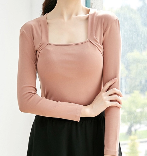 Современный новый кирпичный кирпичный красный рукав женский топ для живота