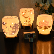 Plug-in ceramic aromatic lamp essential oillampbeauty salon oven yoga aroma oven hotel bedroom lamp