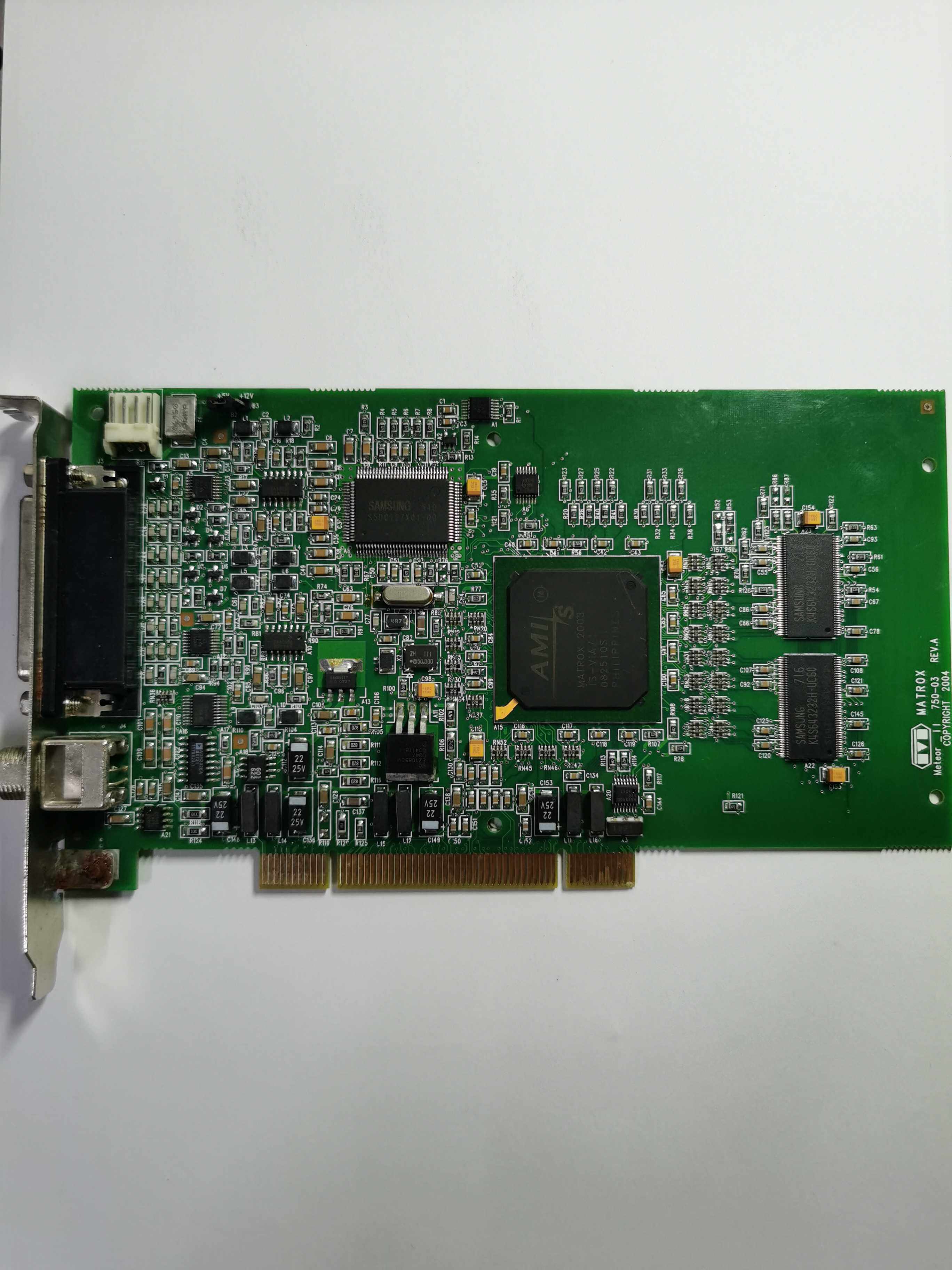 MATROX meter-II 750-03REV A image collection card spot
