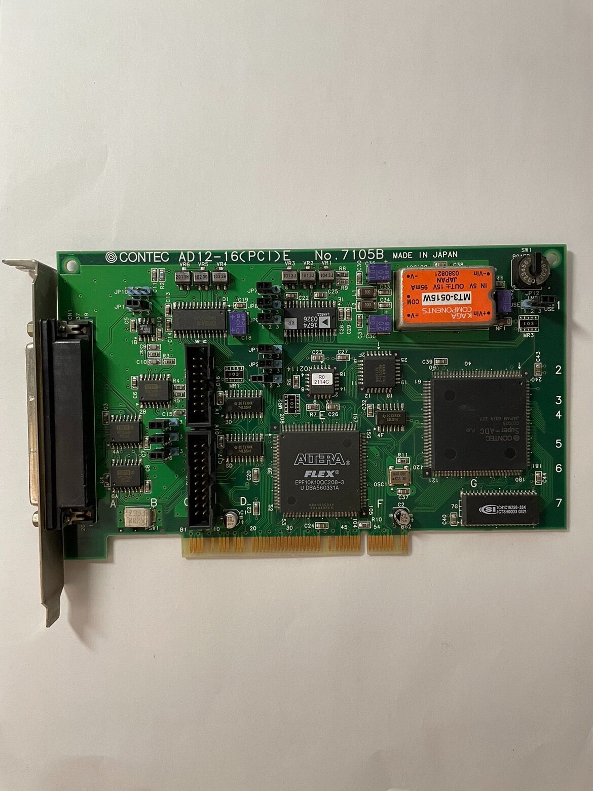 Original CONTEC Contec AD12 - 16 (PCI) E digital conversion card spot