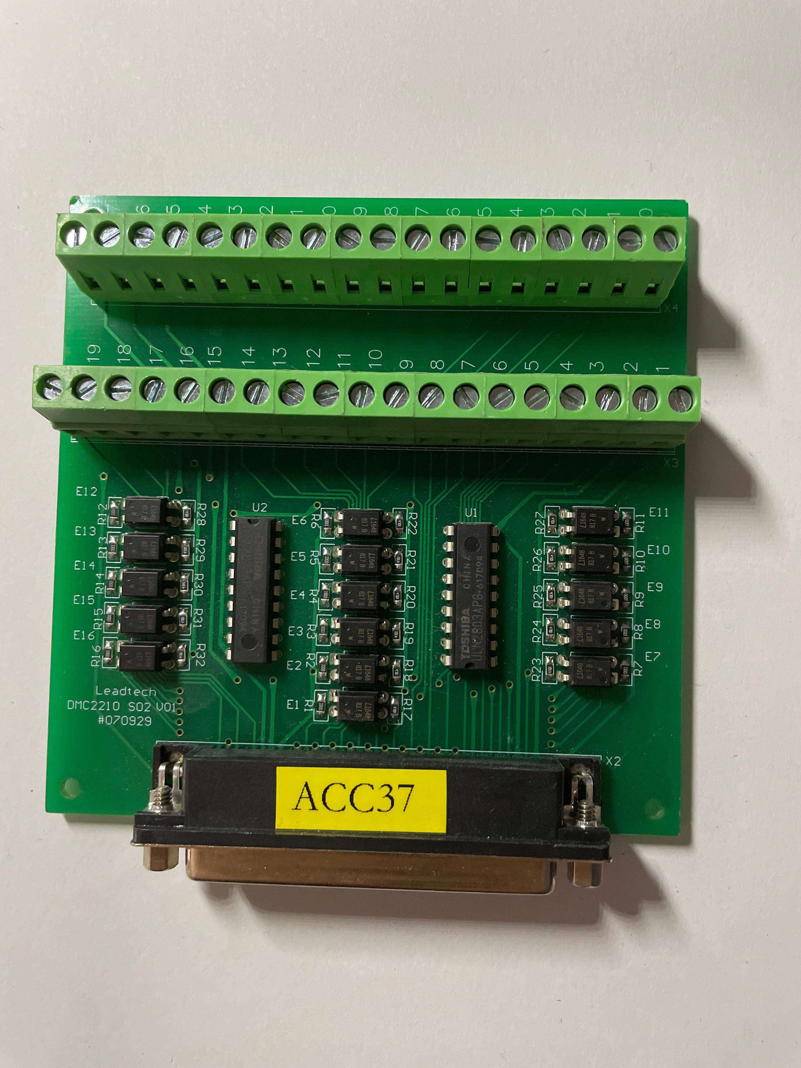 Raysay Sports Control ACC 2210 wiring board color new spot
