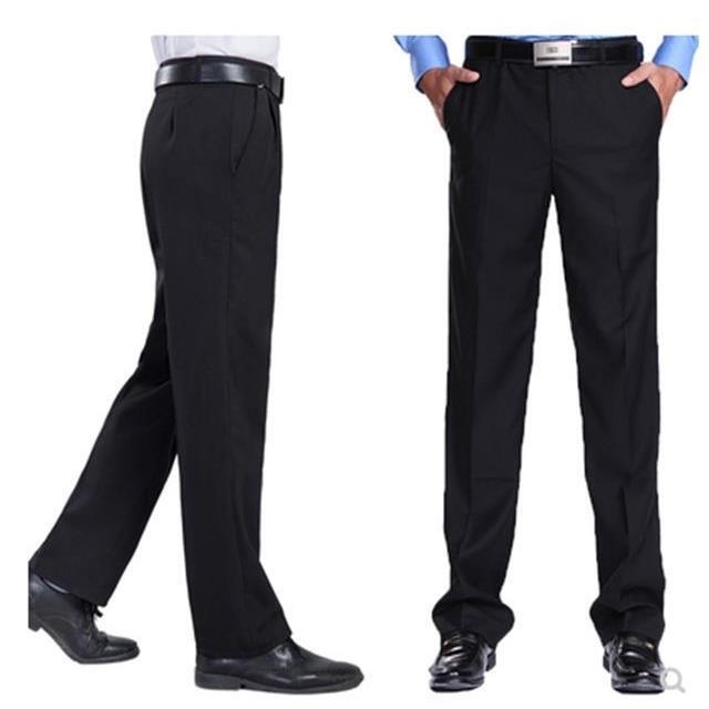 Work Pants for Men, Summer Hotel Restaurant Waiter Pants, Mcdonald's Workwear Straight-Leg Dress Pants, Security Pants