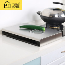Induction Cooker Shelf Stand Kitchen Stainless Steel Gas Cooktop Cover Base Gas Cooktop Storage Rack