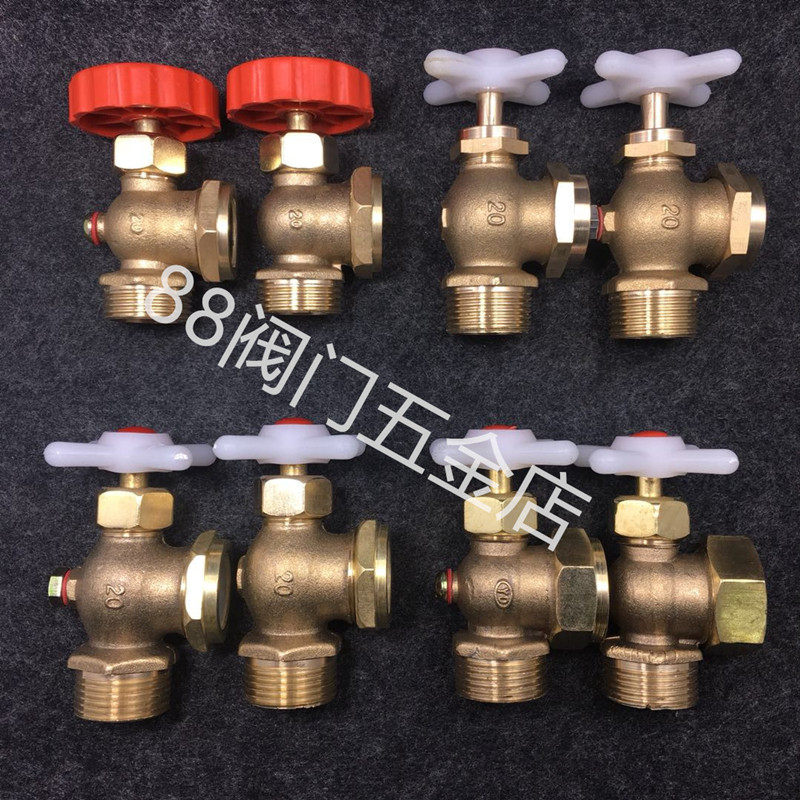 Simple bronze Corker brass liquid level meter water gauge organic glass tube tank liquid level meter 4 points 6 points-Taobao