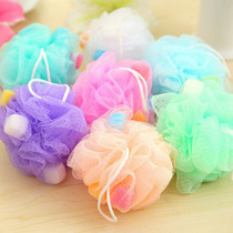 Bath ball sponge bath flower Household color sponge flower Bath rub bath bubble Home travel shower full