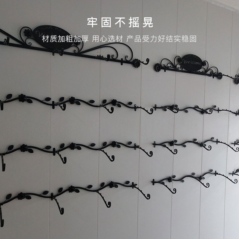 Wall-mounted underwear hook bra rack underwear display rack clothing store bra shorts underwear shelf wall hanging