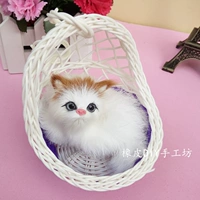 Висящая корзина фиолетовая