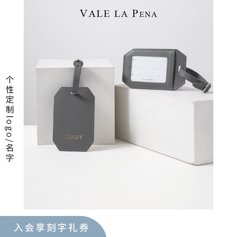 Light Extravaganza Luggage Hanging Tag Custom LOGO Name Suitcase List of the Luggage Tag Check-in Cortex