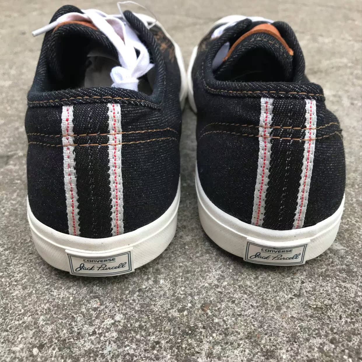 Mã bị hỏng ưu đãi đặc biệt CONVERSE Giày nam Converse giày nữ thấp để giúp denim mở nụ cười vải canvas 154145C giày nike thể thao