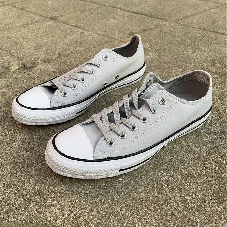 CONVERSE Converse Pure Pear Grey Màu xanh đậm Màu xanh da cam Màu xanh thấp Giúp giày nam và nữ cổ điển giày nữ bitis