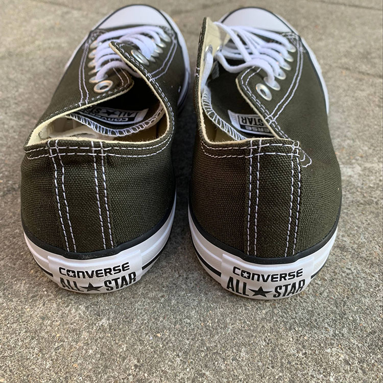 CONVERSE Converse Pure Pear Grey Màu xanh đậm Màu xanh da cam Màu xanh thấp Giúp giày nam và nữ cổ điển giày the thao nữ giá rẻ
