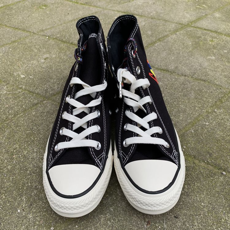 CONVERSE Converse Mới Tất cả các chuỗi màu Star Jelly Rainbow Low Help Canvas 165613C - Plimsolls giày sneaker nữ chính hãng
