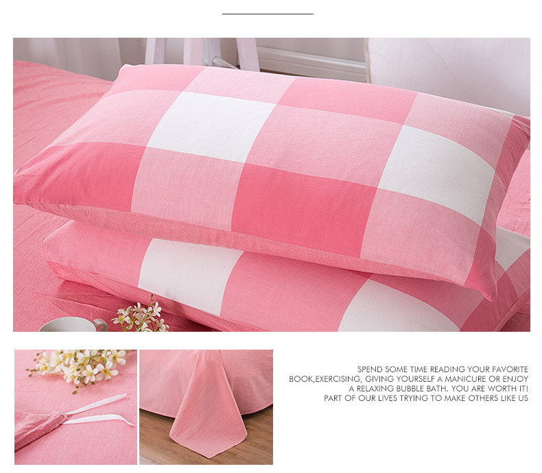 Bông ngủ trần truồng bốn mảnh vải lanh ba mảnh bao gồm 1,8m bộ đồ giường đơn giường ngủ sinh viên chăn - Bộ đồ giường bốn mảnh chăn ra gối nệm cao cấp
