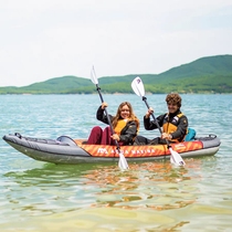 AquaMarina Le rowing Mamba kayak inflatable rubber boat canoe single and double thickened drift fishing boat