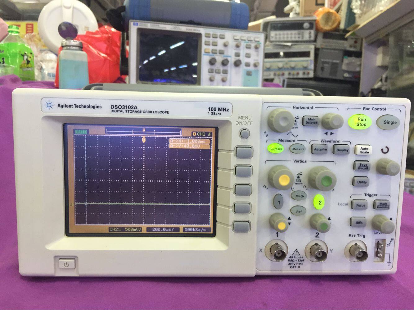 Agilen DSO3102A Digital Storage Oscilloscope DSO3102A Oscilloscope 100M