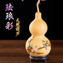 Natural cloisonné gourd pendant entrance hall gourd ornament town house fortune living room literary large gourd fashion gift