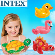 intex58590 baby inflatable water toys children bathing swimming water play sand animals