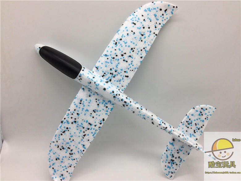 Фрисби 手抛飞机泡沫飞机滑翔机贴花贴纸飞机火焰飞机飞得远投掷儿童玩具 628