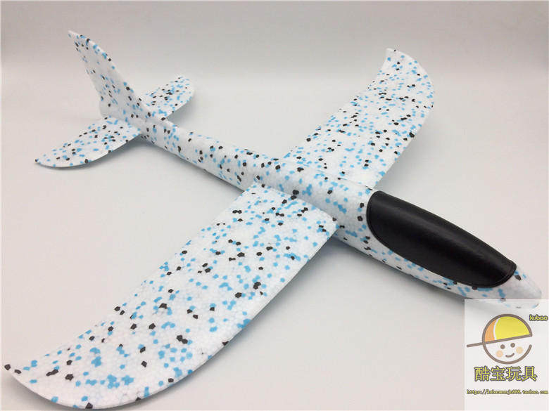 Фрисби 手抛飞机泡沫飞机滑翔机贴花贴纸飞机火焰飞机飞得远投掷儿童玩具 628